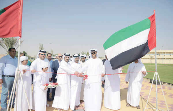 Municipality of Al Dhafra Area opens harat park "Bainouna Park"