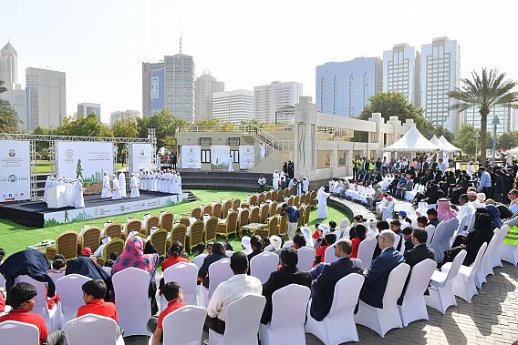 The Municipality of Abu Dhabi City begins its 38th planting week in the Formal park under the theme "Sustainable Green Environment"